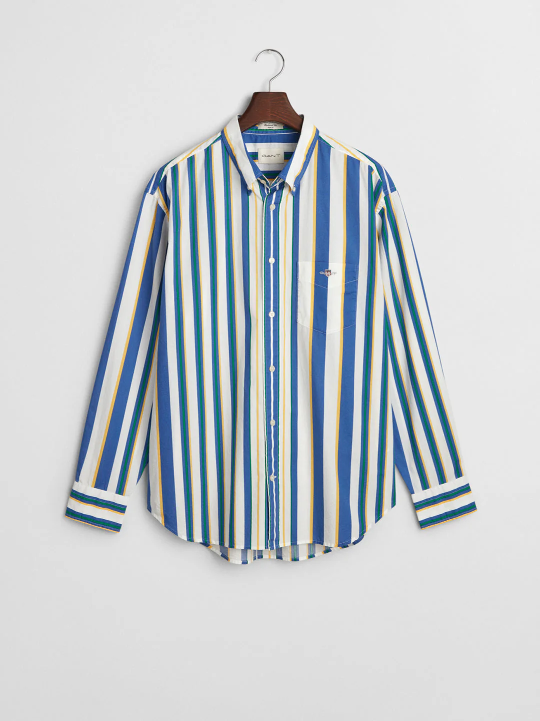 Gant Men Multi Button-Down Collar Full Sleeves Shirt - Image 6