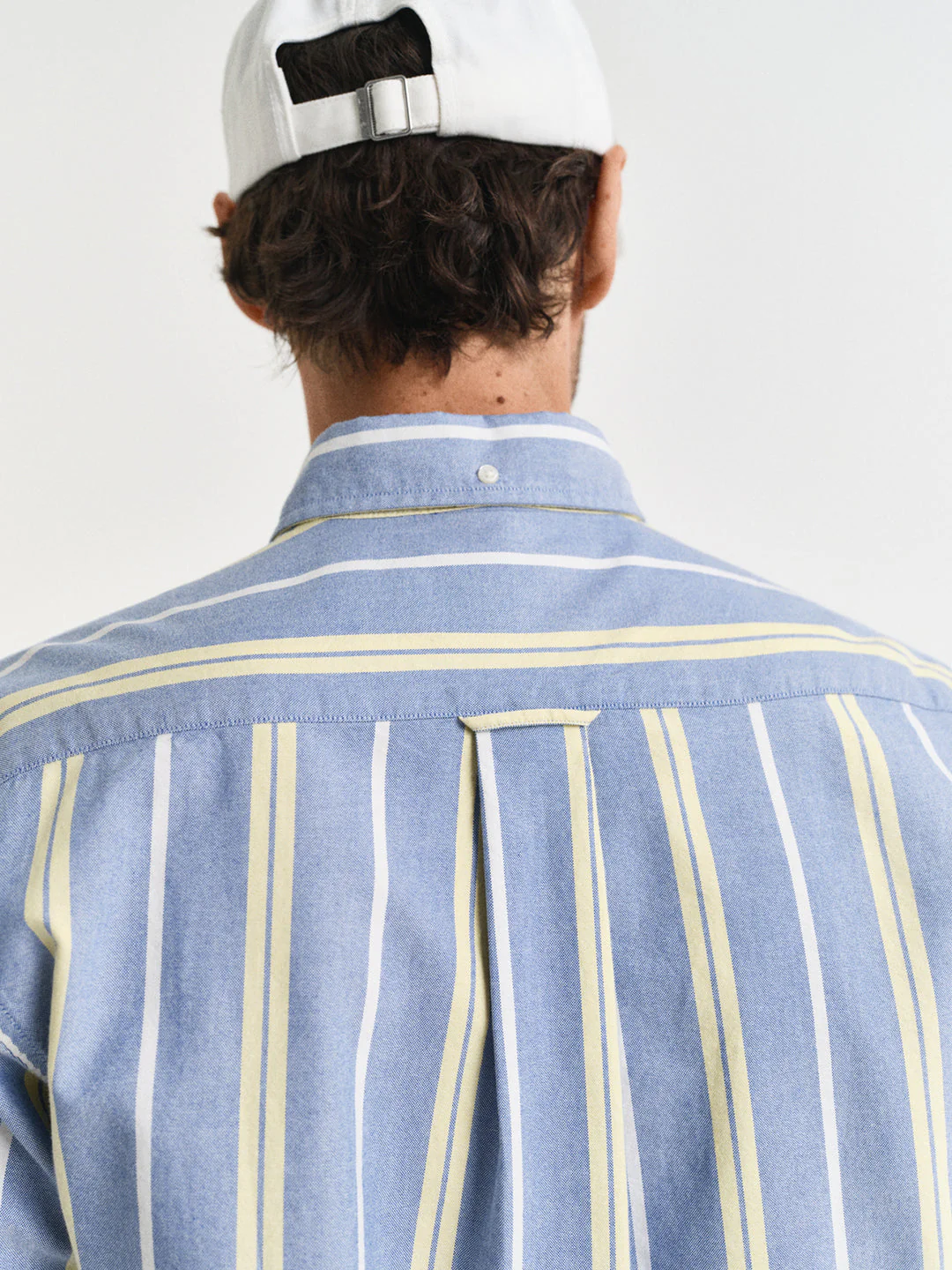 Gant Men Blue Button-Down Collar Full Sleeves Shirt - Image 4