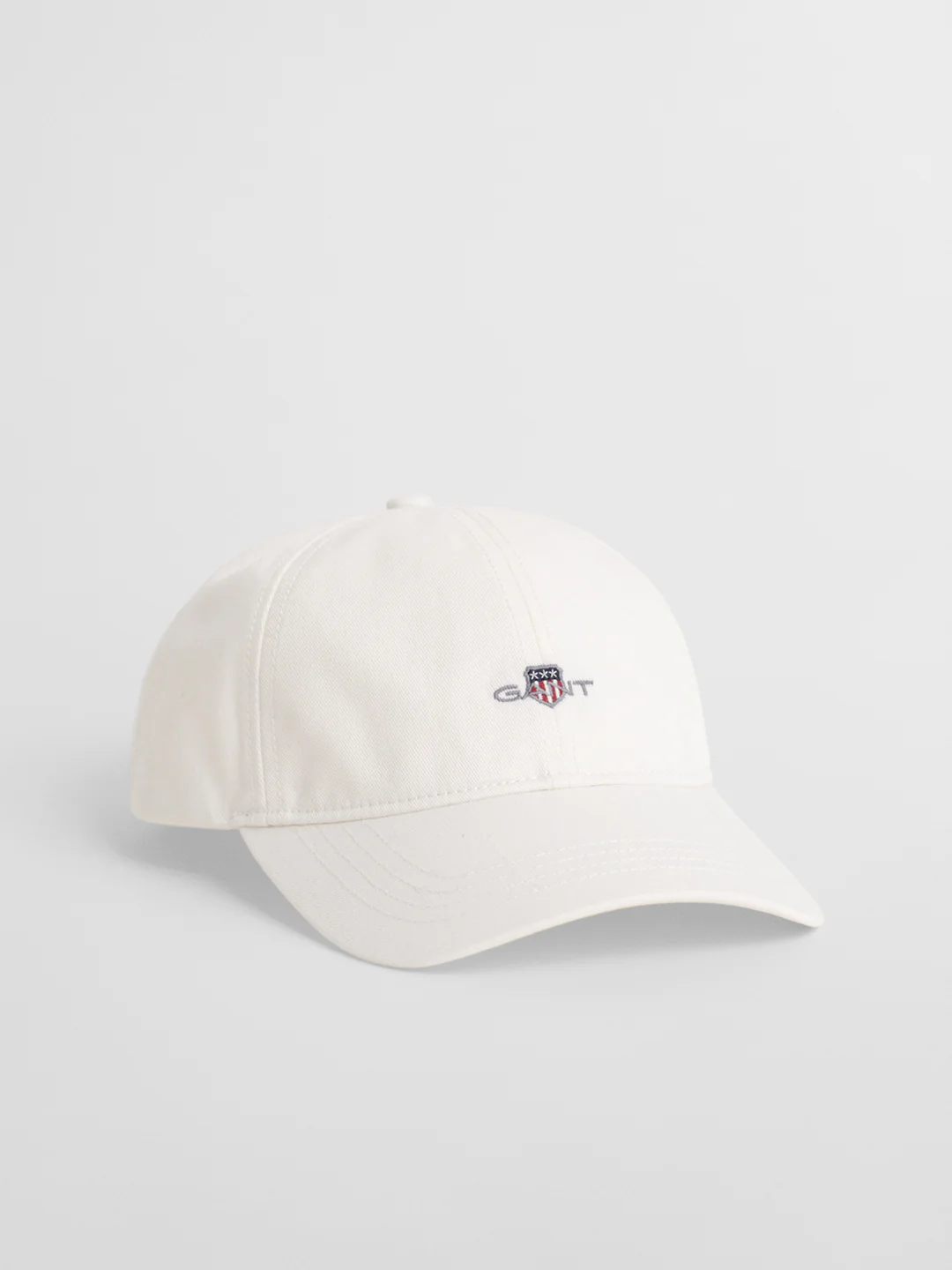 Gant Men White Solid Baseball Caps