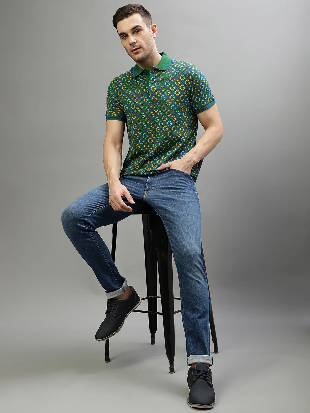 Gant Men Blue Washed Extra Slim Fit Jeans - Image 5