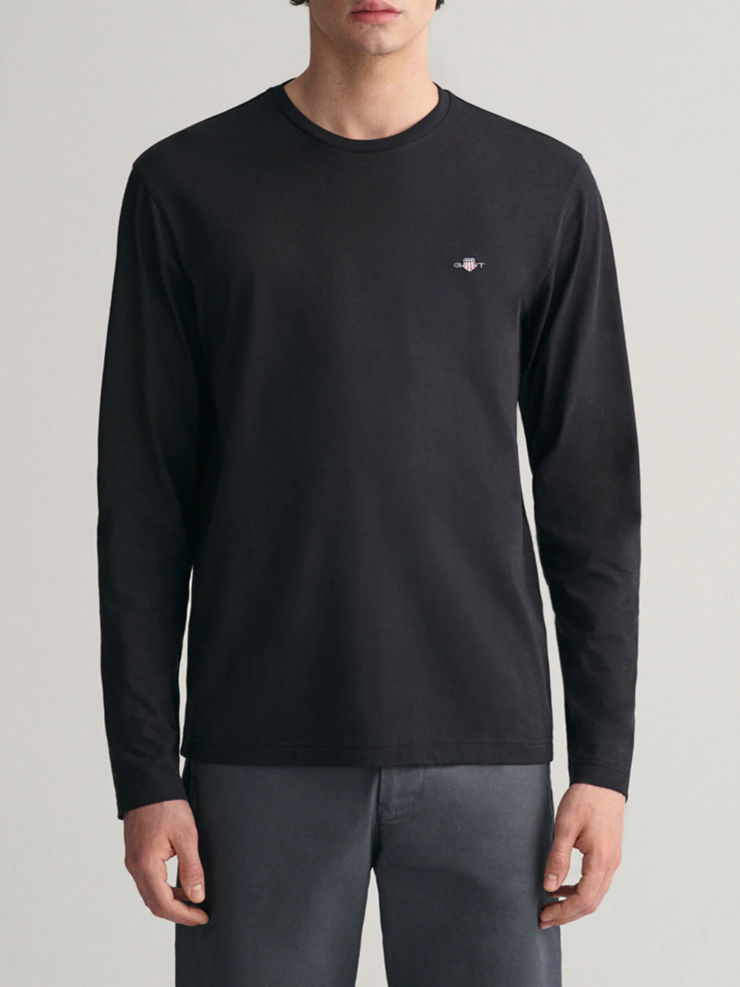 Gant Black Regular Fit Tshirt