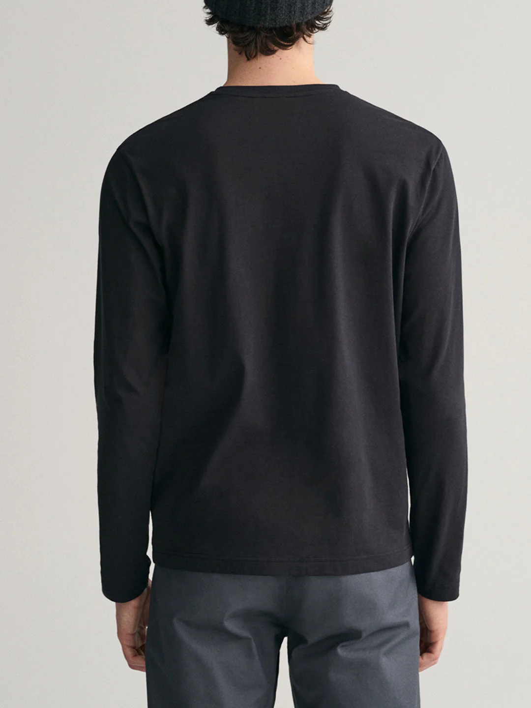 Gant Black Regular Fit Tshirt - Image 2