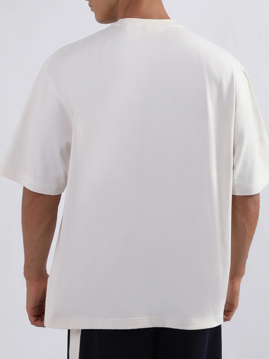 Gant Cream Logo Relaxed Fit Tshirt - Image 4