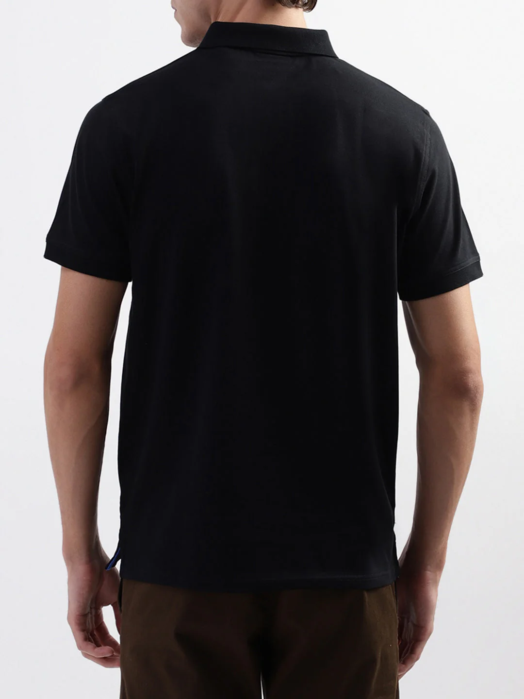 Gant Black Regular Fit Polo Tshirt - Image 3