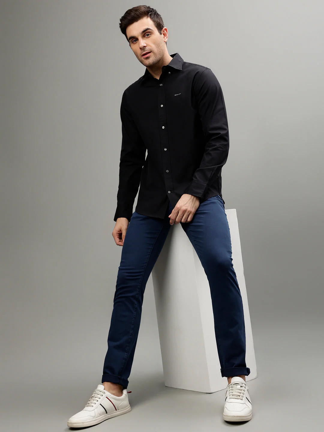 Gant Black Fashion Regular Fit Shirt - Image 5