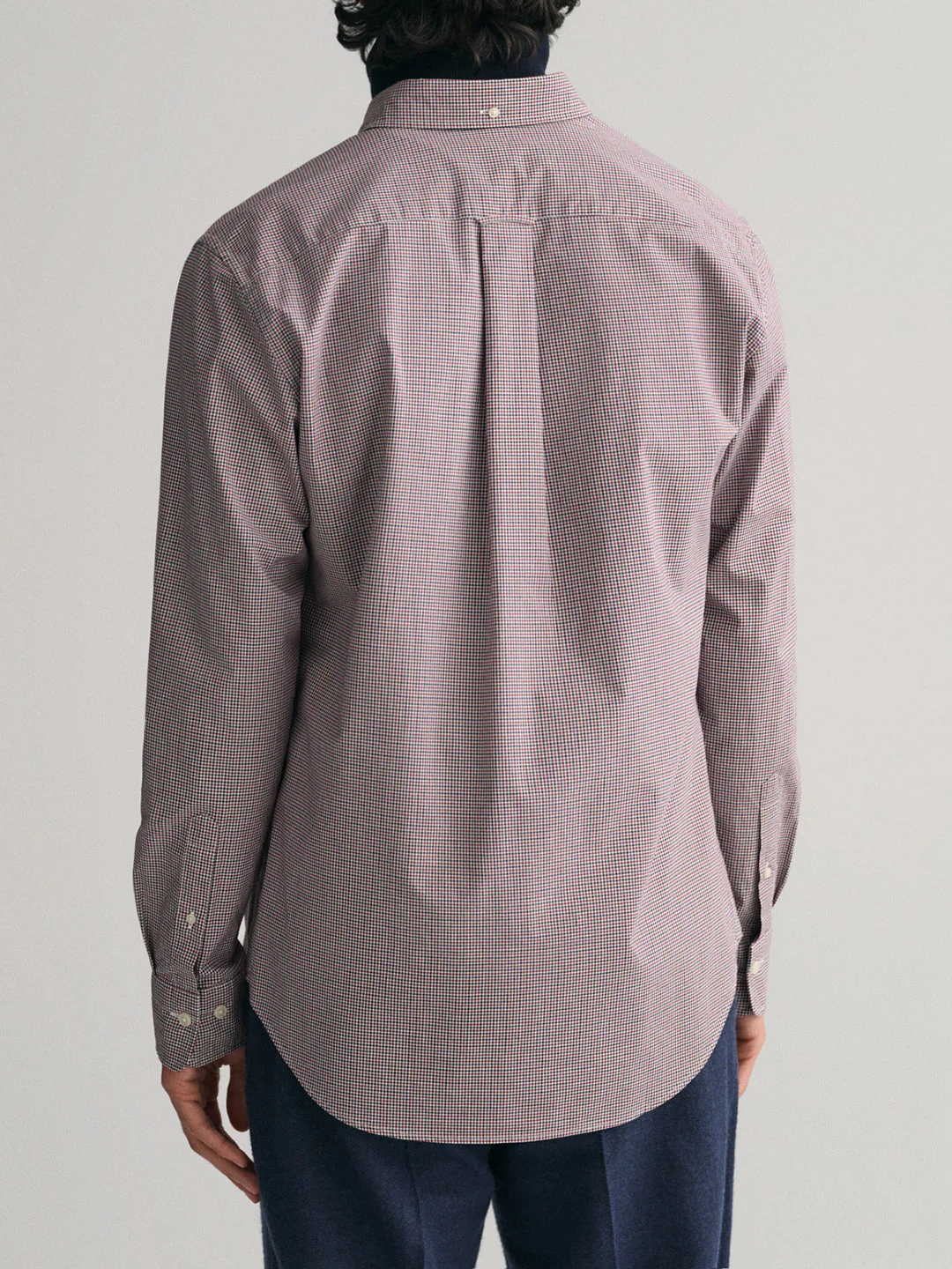 Gant Red Fashion Checked Regular Fit Shirt - Image 3