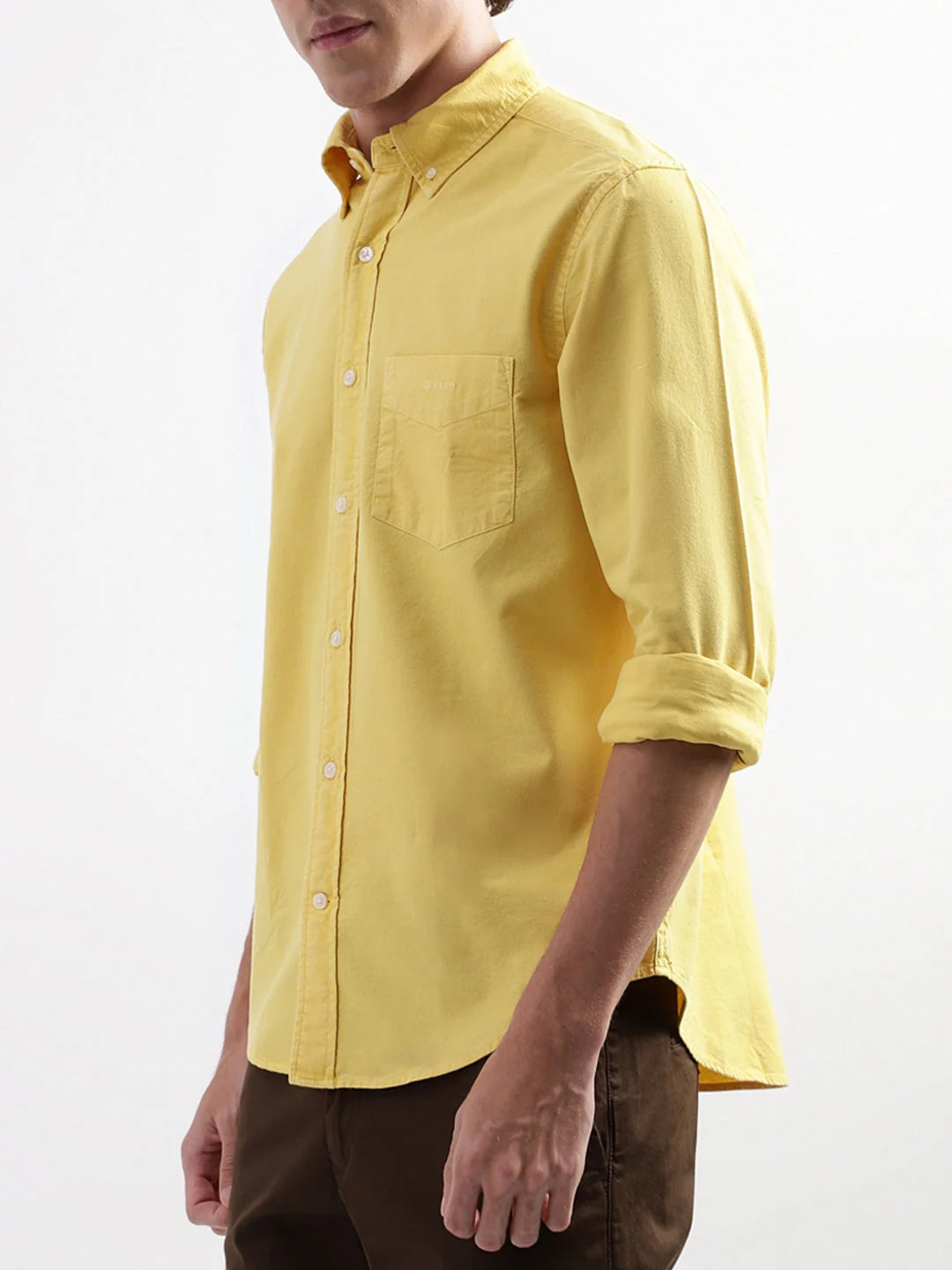 Gant Yellow Regular Fit Shirt - Image 2