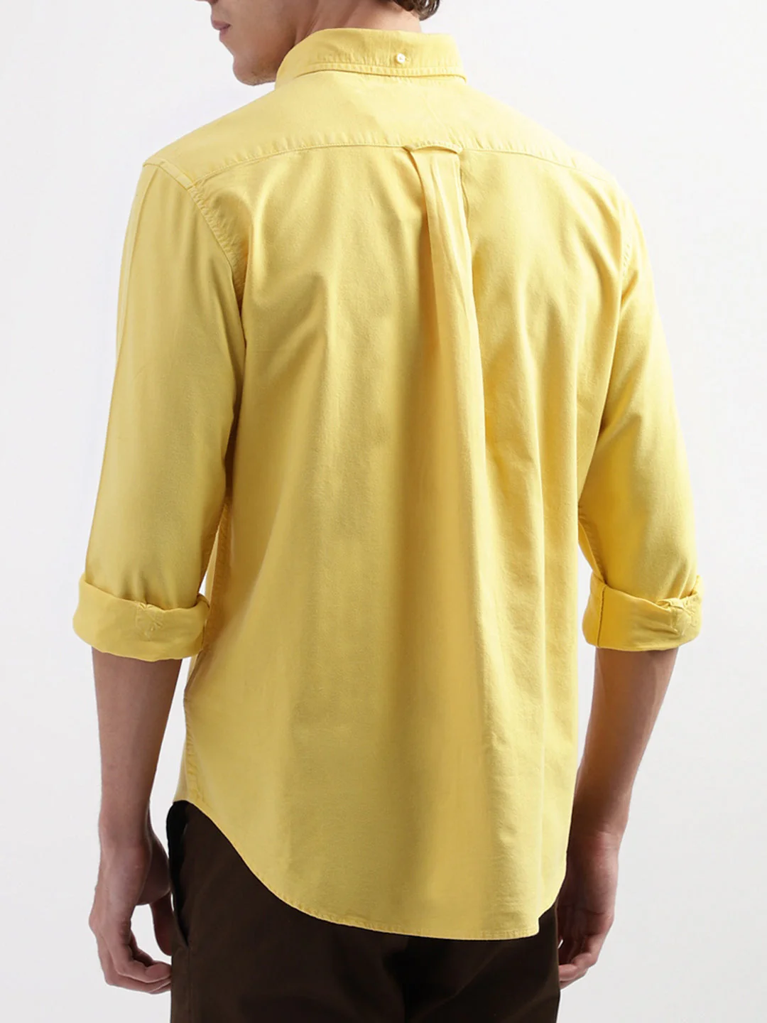 Gant Yellow Regular Fit Shirt - Image 3