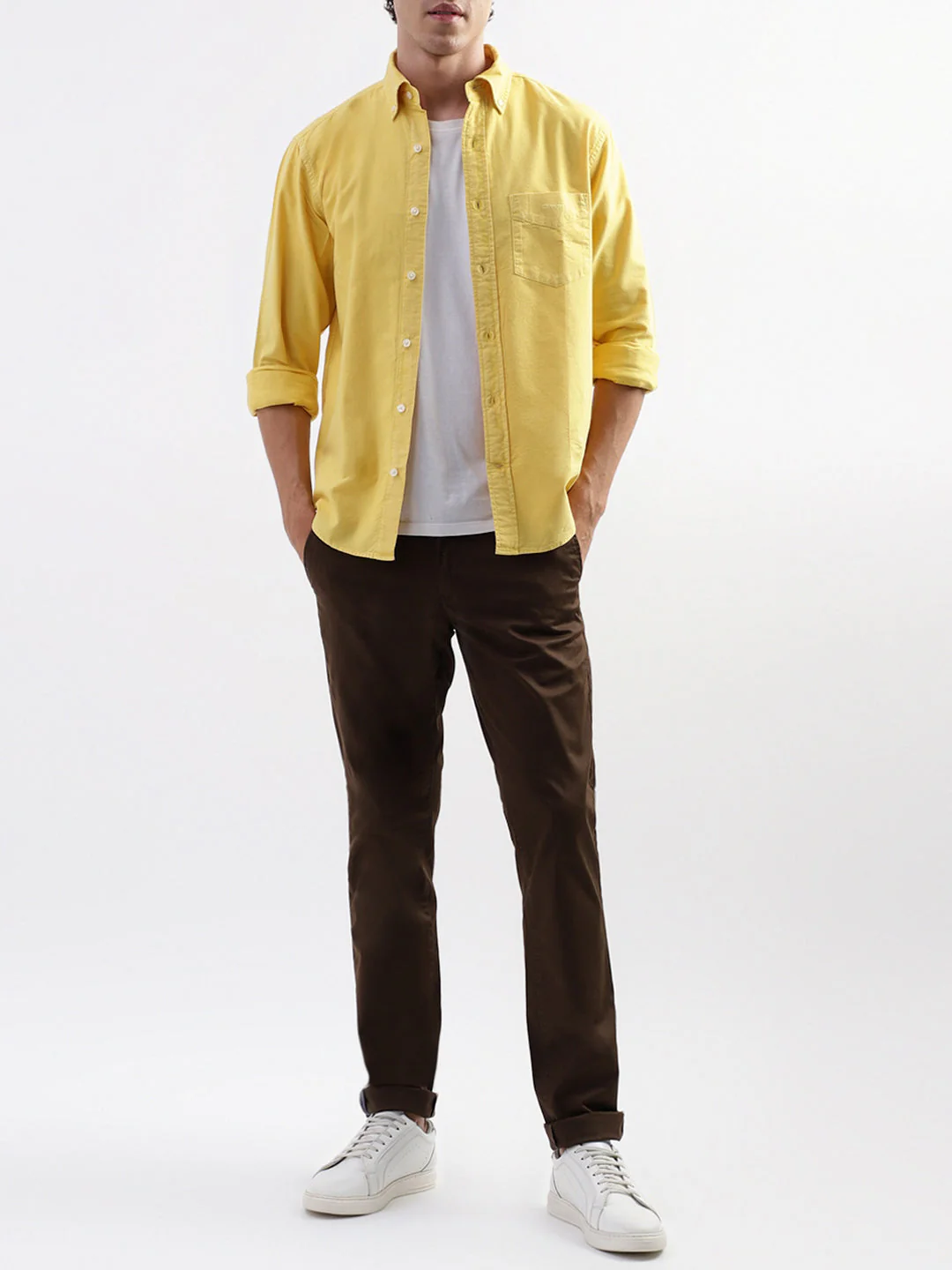 Gant Yellow Regular Fit Shirt - Image 4