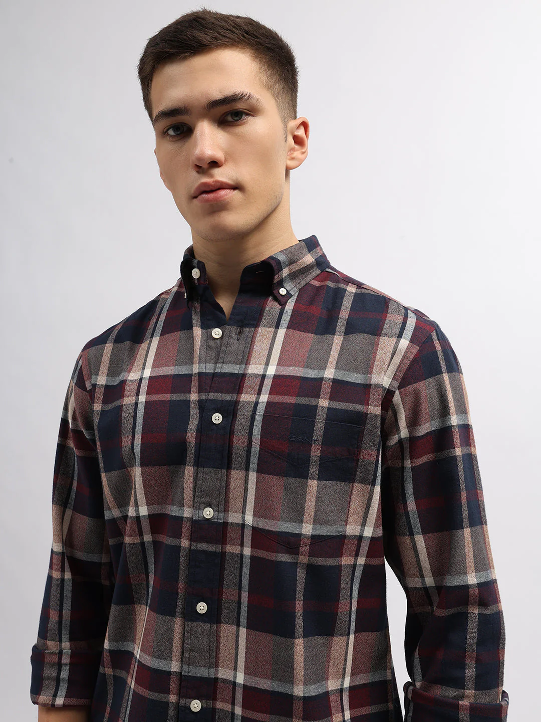 Gant Multi Fashion Checked Regular Fit Shirt - Image 2