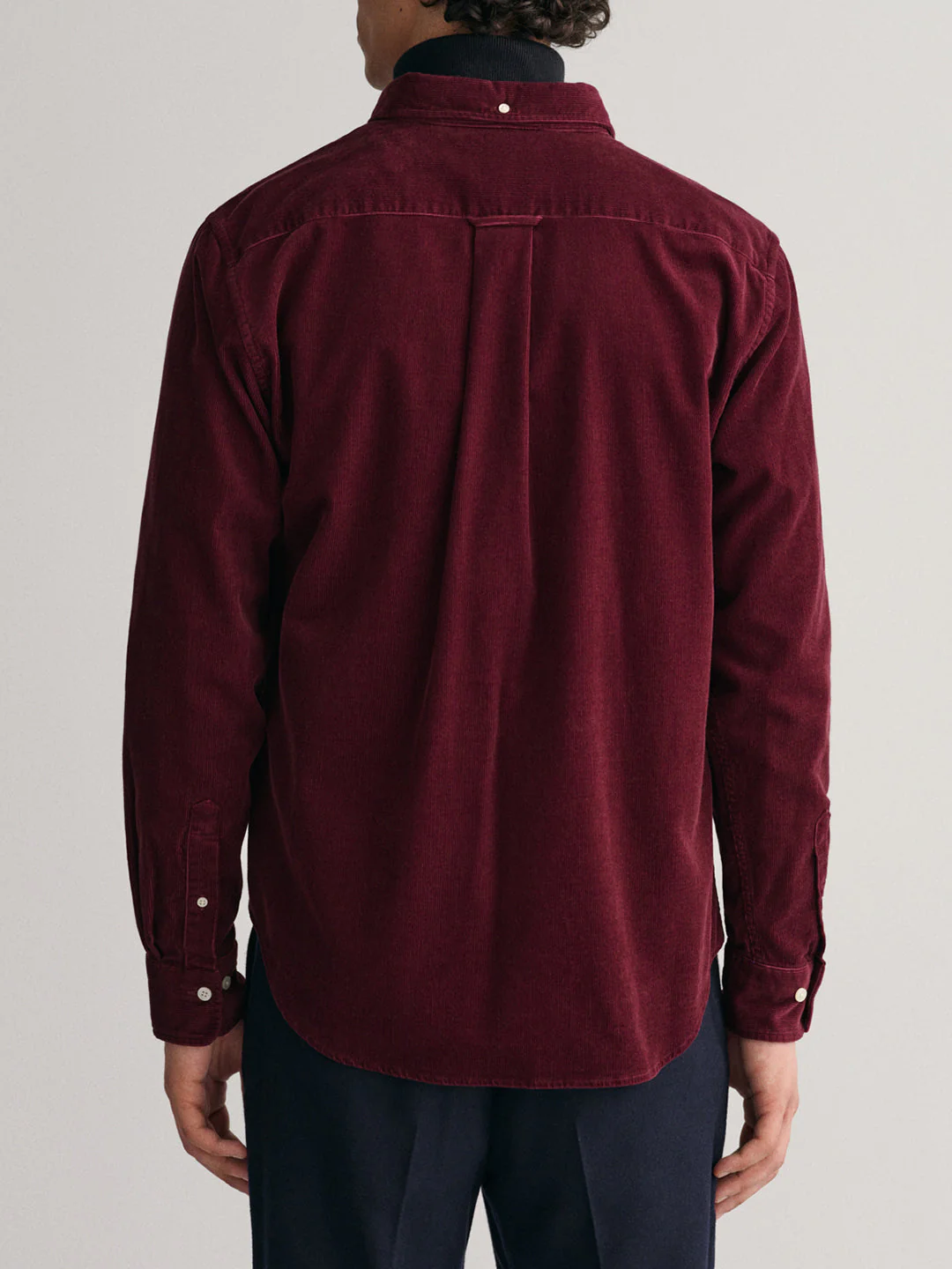 Gant Burgundy Fashion Regular Fit Shirt - Image 2