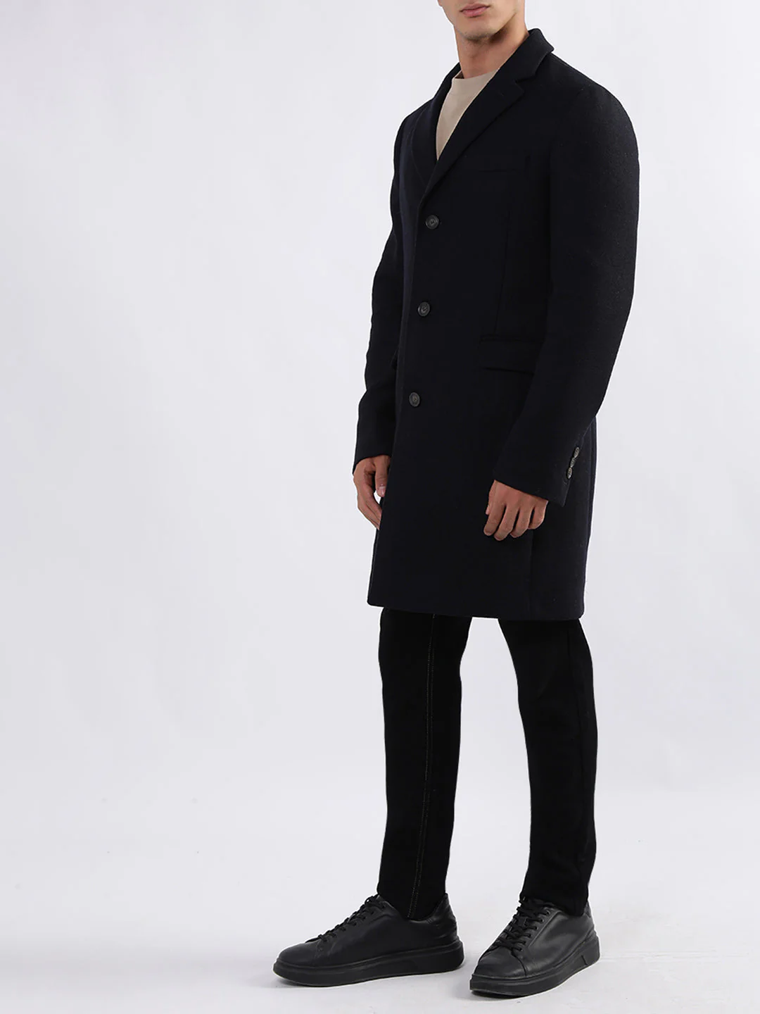 Gant Men Blue Solid Collar Jacket - Image 3