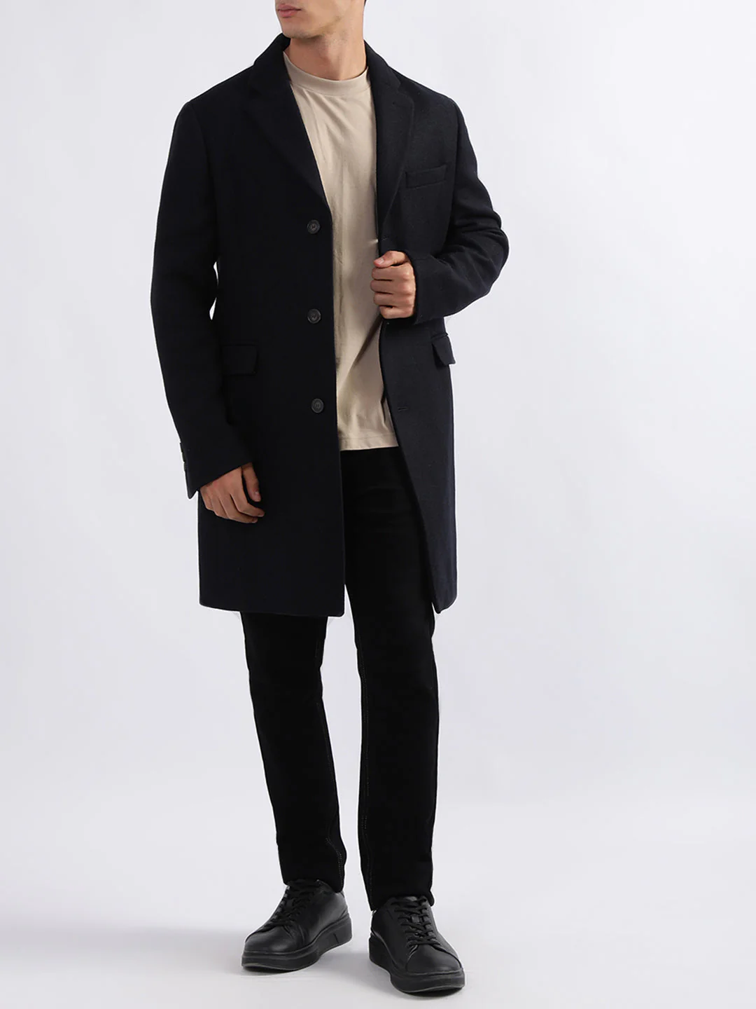 Gant Men Blue Solid Collar Jacket - Image 6