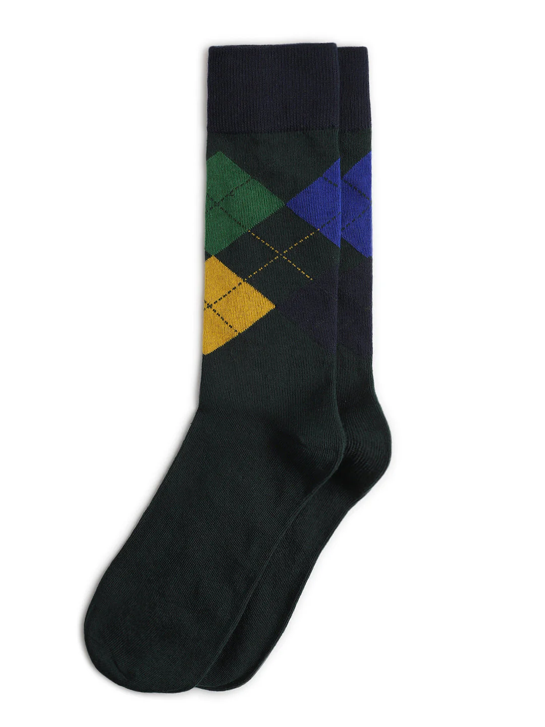 Gant Men Green Colour Blocked Socks - Image 2
