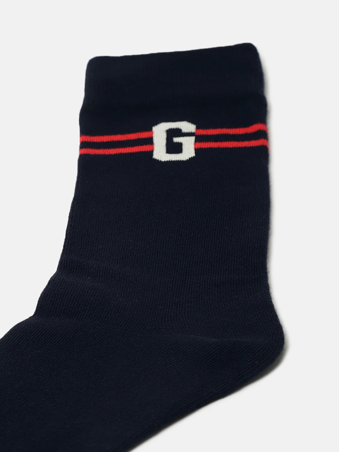 Gant Men Blue Solid Calf Length Socks (Pack of 1) - Image 3