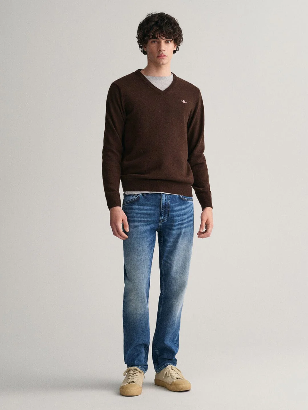 Gant Men Blue Slim Fit Washed Jeans - Image 8