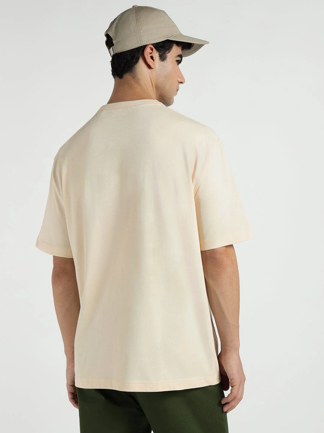 Gant Men White Printed Crew Neck Tshirt - Image 3