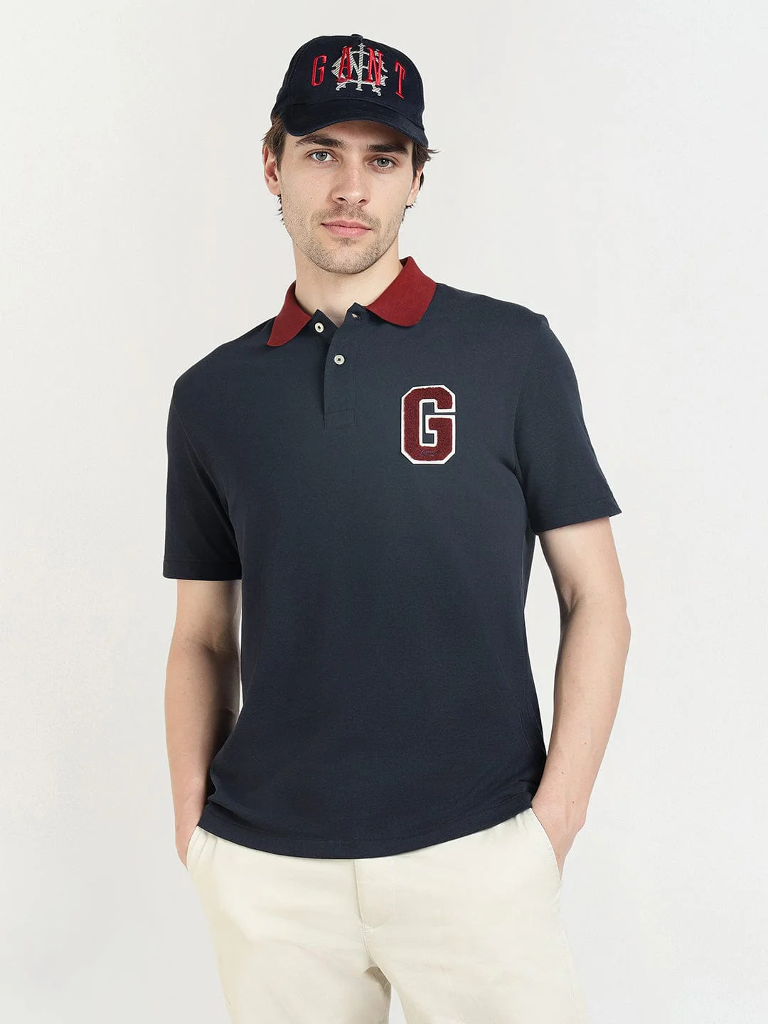 Gant Men Blue Polo Tshirt