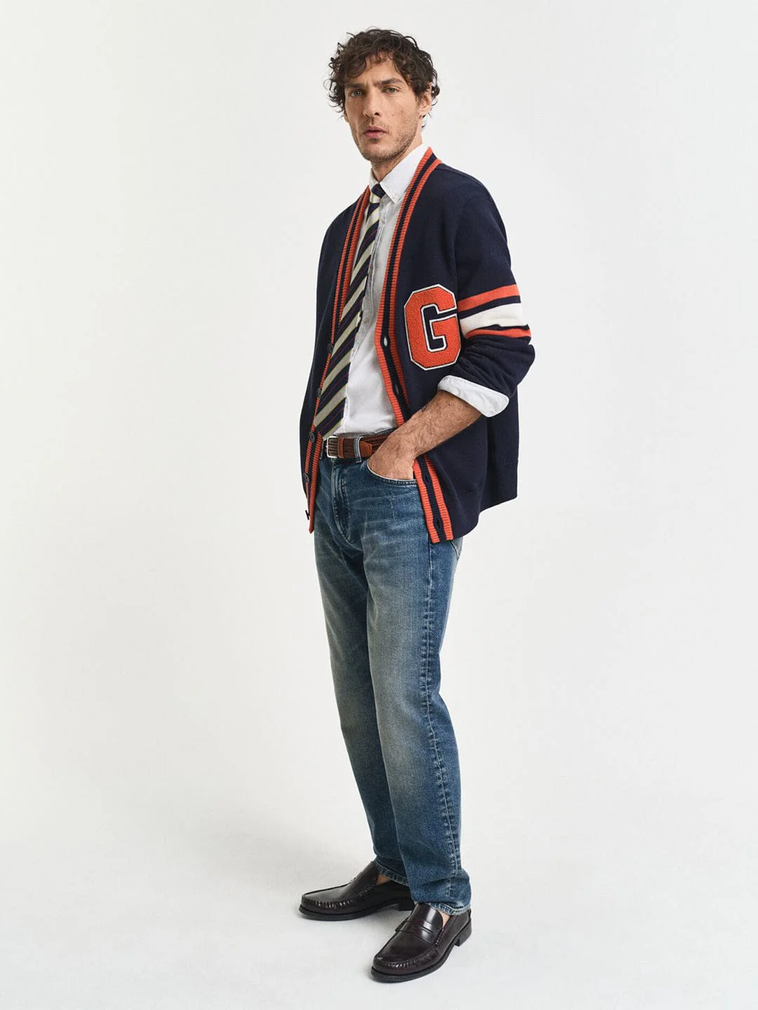 Gant Men White Solid Collar Shirt - Image 4