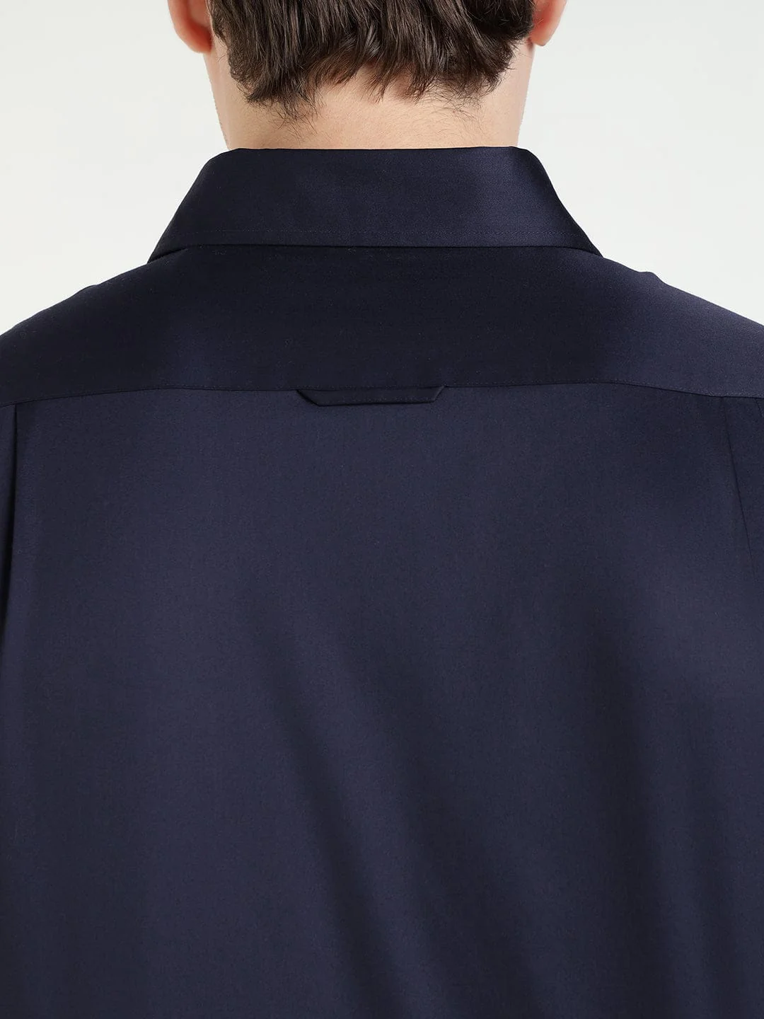 Gant Men Blue Solid Collar Shirt - Image 5