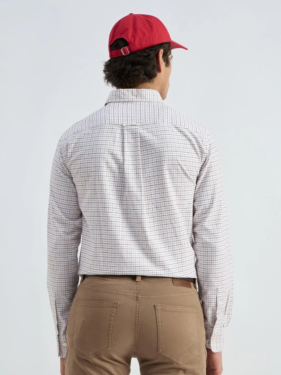 Gant Men Red Checks Collar Shirt - Image 3