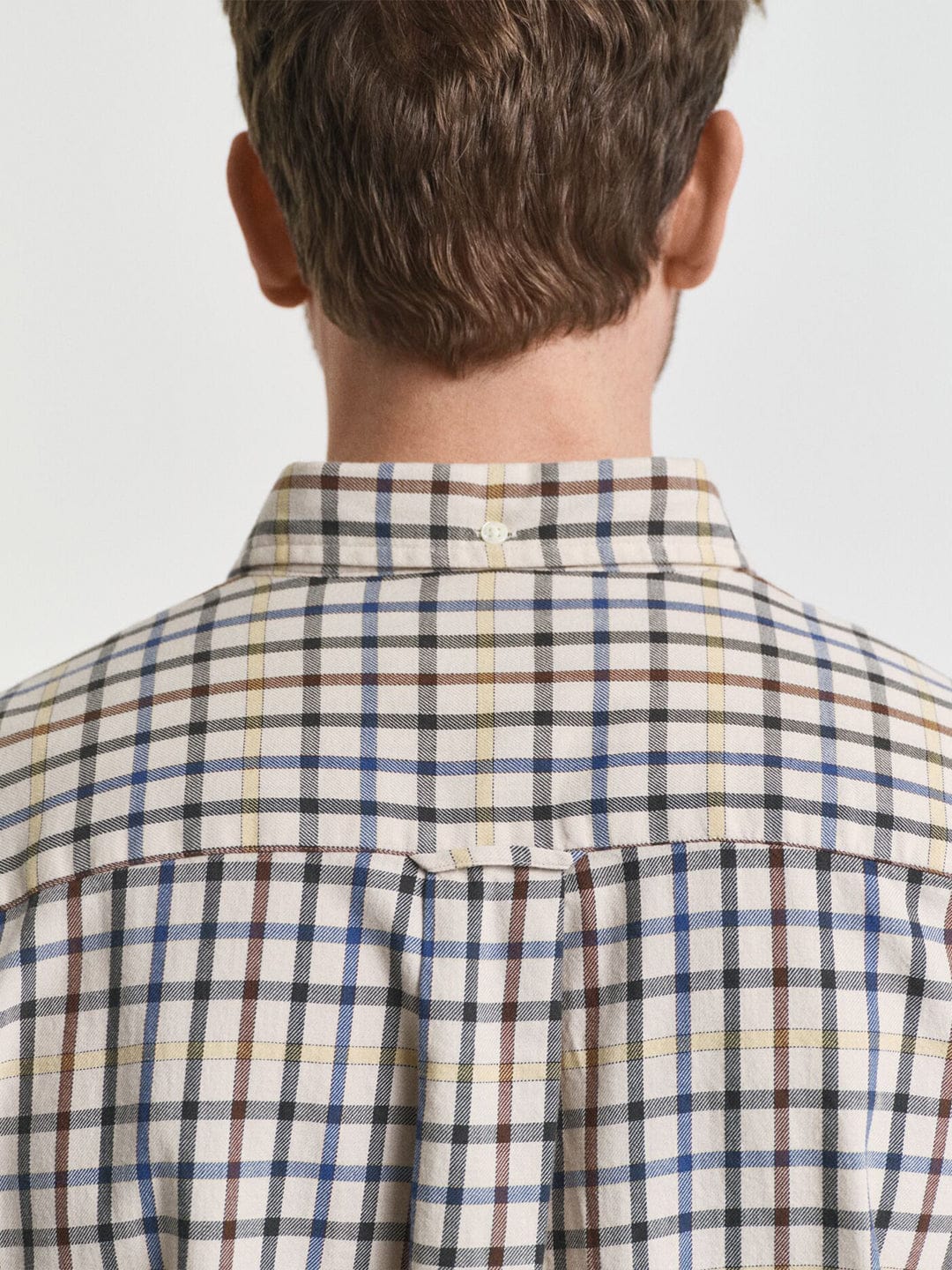 Gant Men Putty Checks Collar Shirt - Image 2