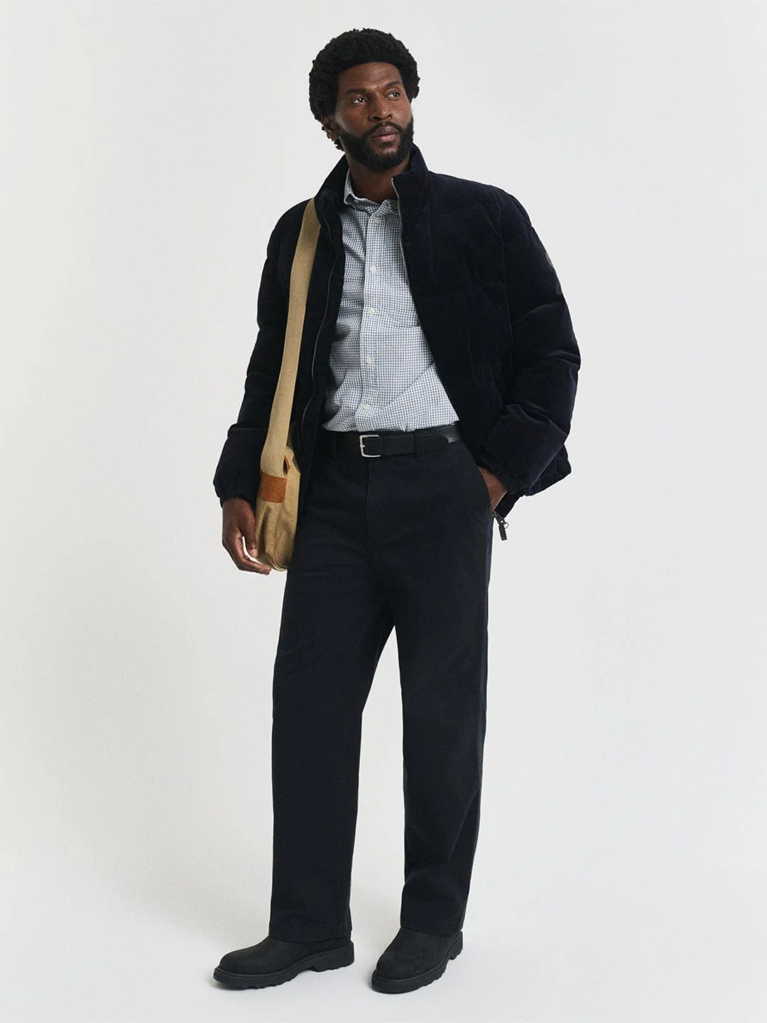 Gant Men Green Checks Collar Shirt - Image 3
