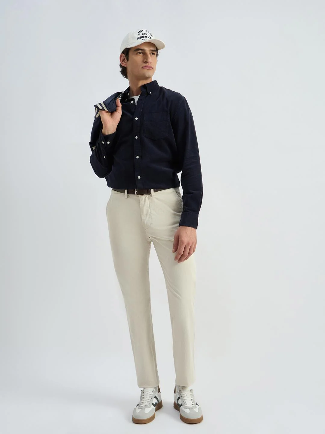 Gant Men Blue Solid Shirt - Image 4