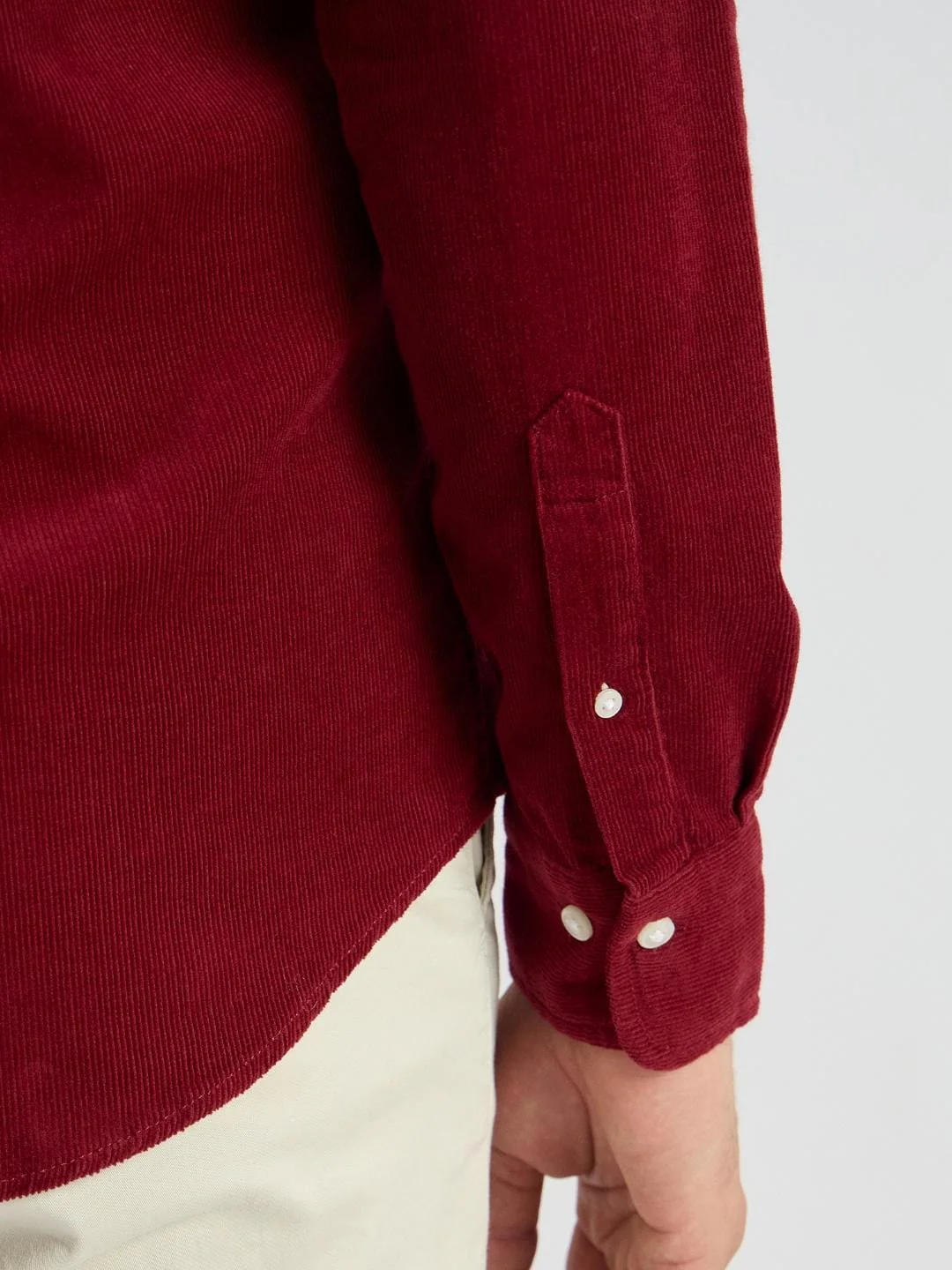 Gant Men Red Solid Collar Shirt - Image 5