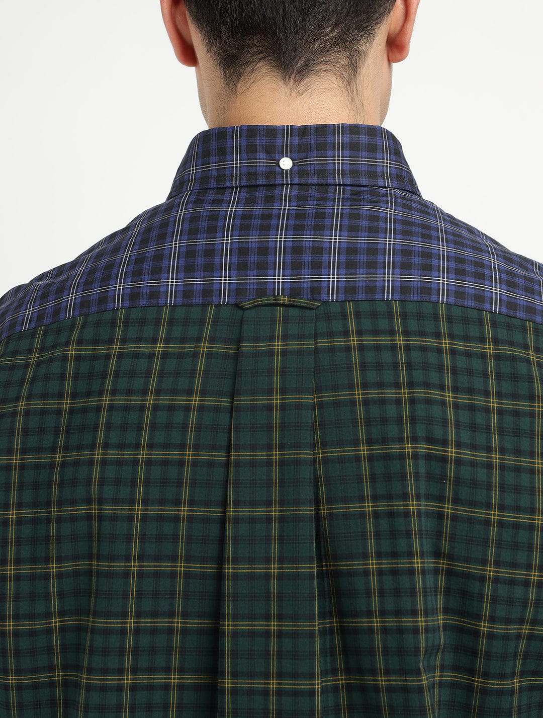 Gant Men Red Coloublocked Collar Shirt - Image 5