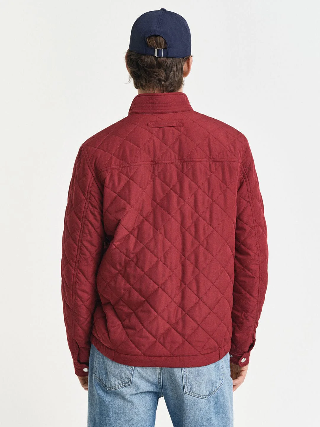 Gant Men Red Solid Collar Jacket - Image 6