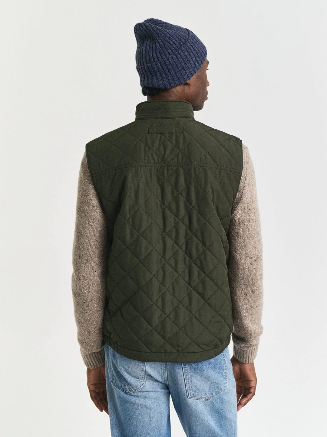 Gant Men Green Solid Collar Jacket - Image 6