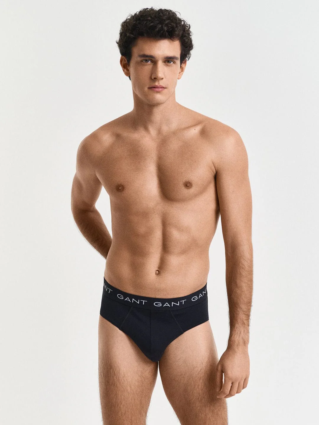 Gant Men Black Solid Briefs - Image 2