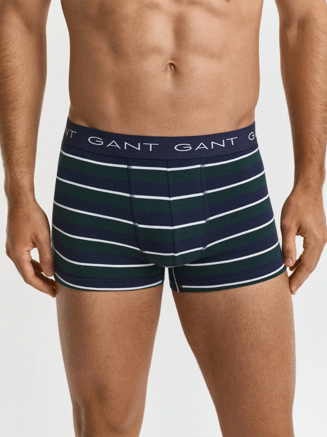 Gant Men Green Striped Trunk - Image 2