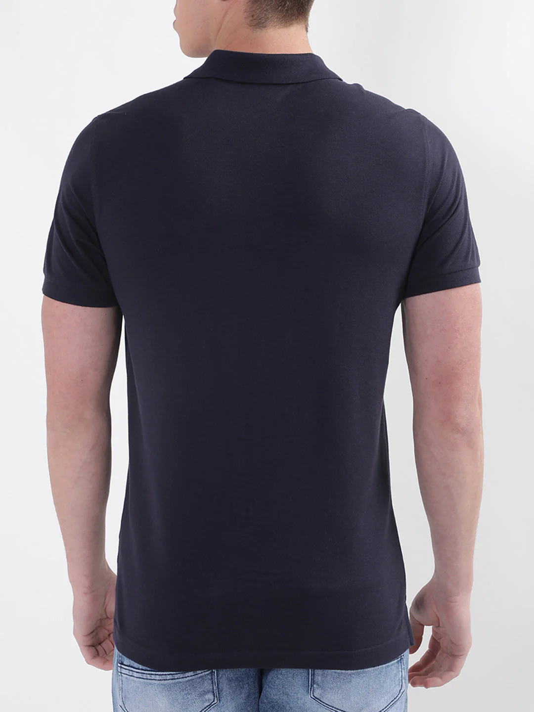 Gant Blue Original Regular Fit Pique Polo Tshirt - Image 2