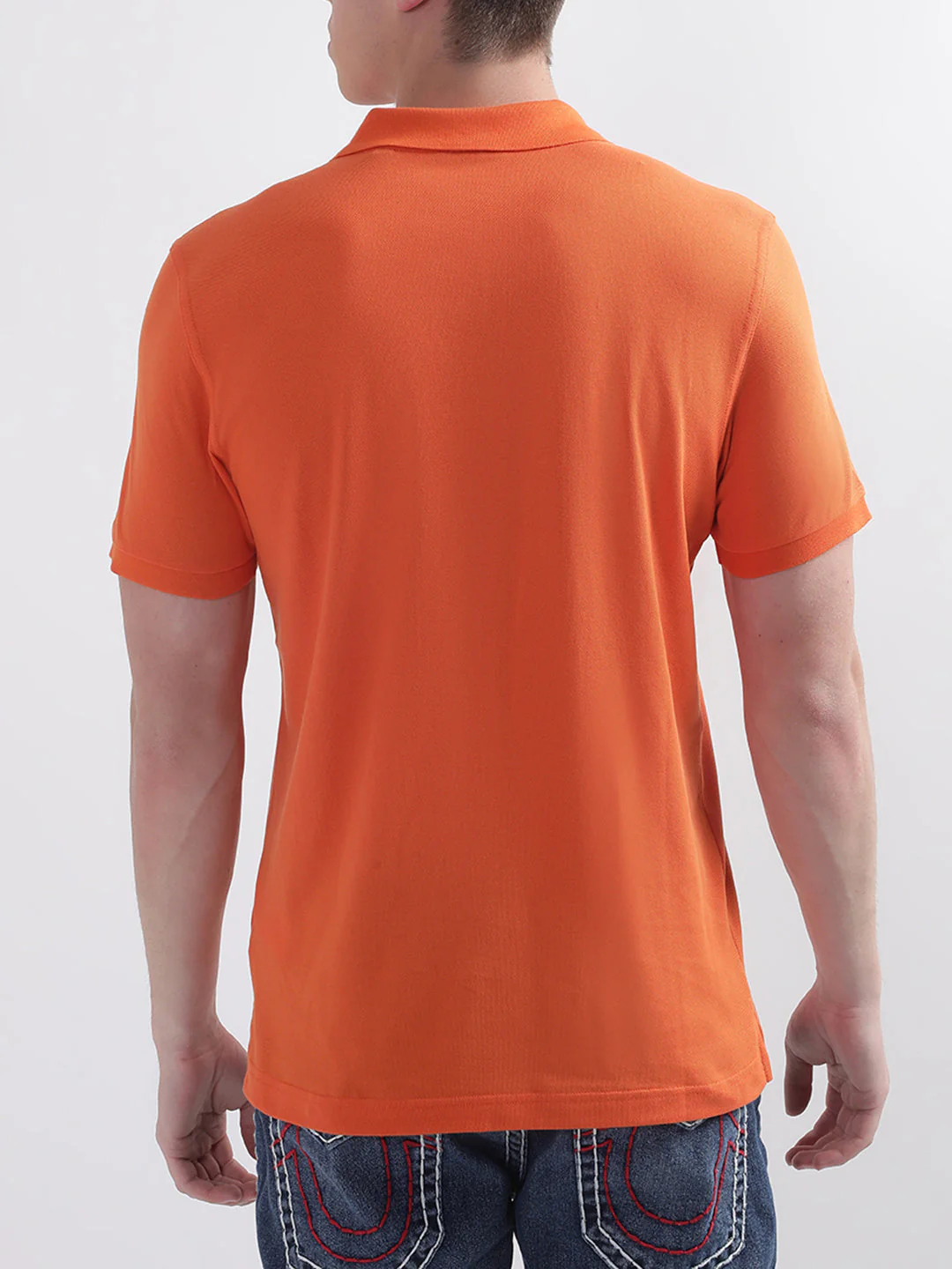Gant Orange Original Regular Fit Pique Polo Tshirt - Image 2