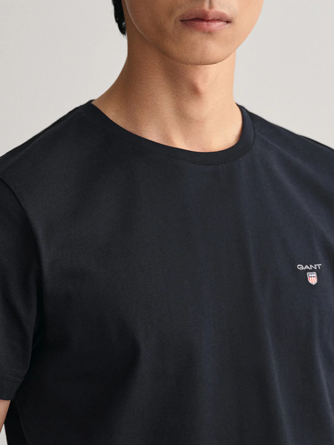 Gant Black Original Regular Fit Tshirt - Image 2