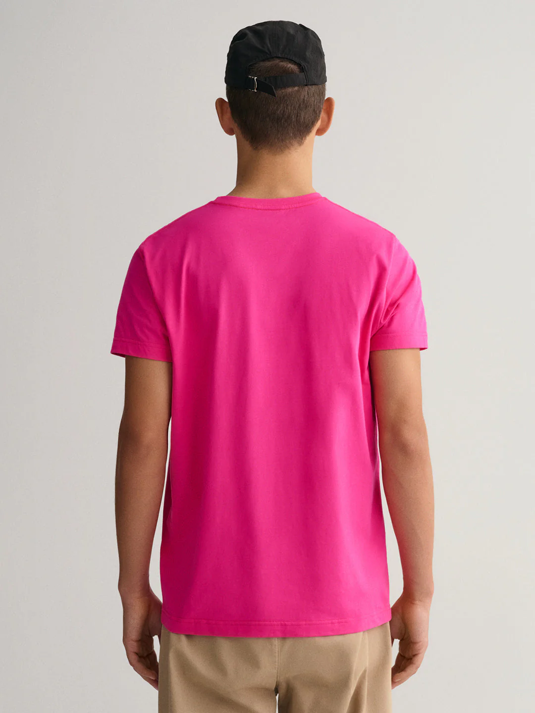 Gant Pink Original Regular Fit Tshirt - Image 3