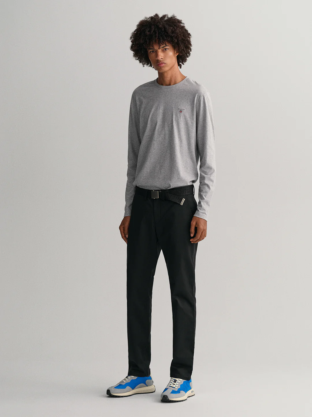 Gant Men Black Solid Trouser - Image 3
