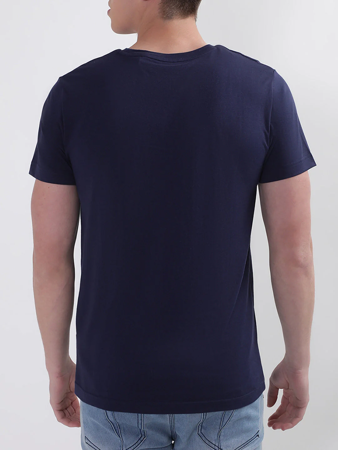 Gant Blue Archive Shield Logo Regular Fit Tshirt - Image 3