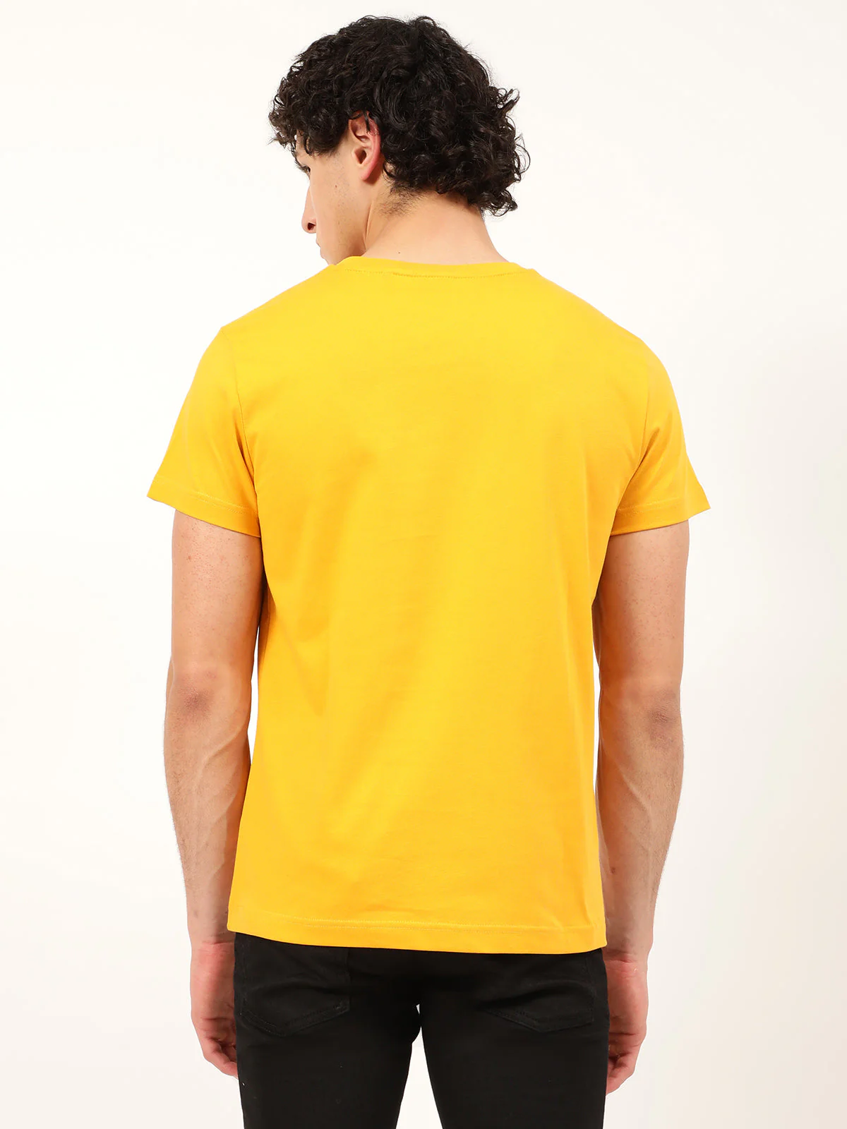 Gant Yellow Logo Regular Fit Tshirt - Image 2