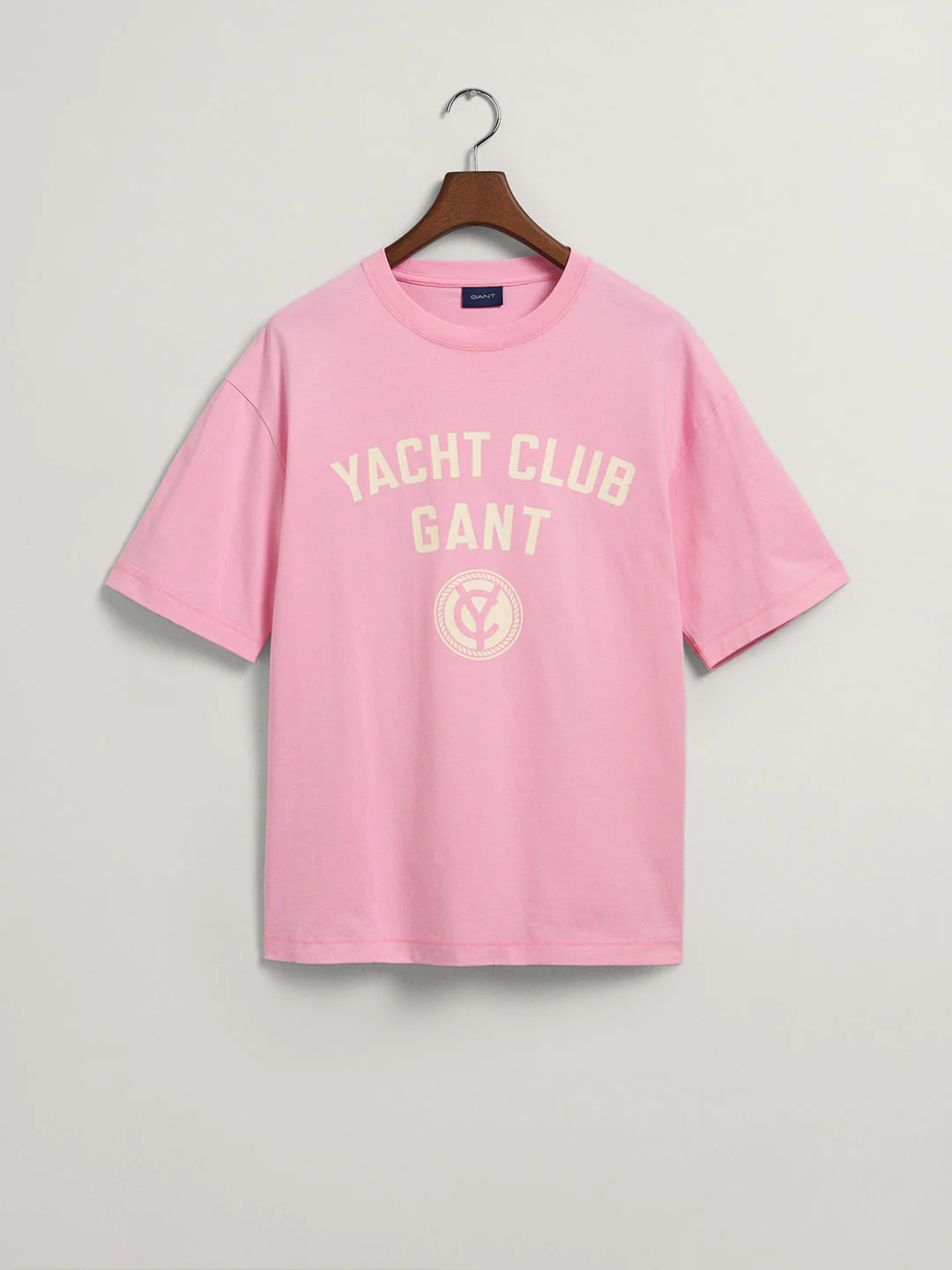 Gant Pink Yacht Logo Regular Fit Tshirt - Image 5