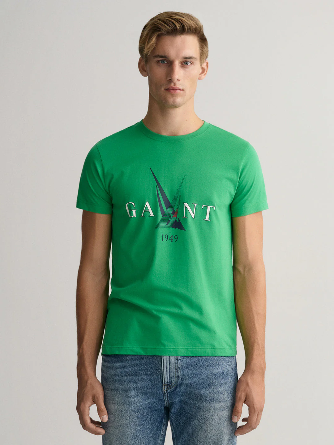 Gant Green Sail Logo Regular Fit Tshirt