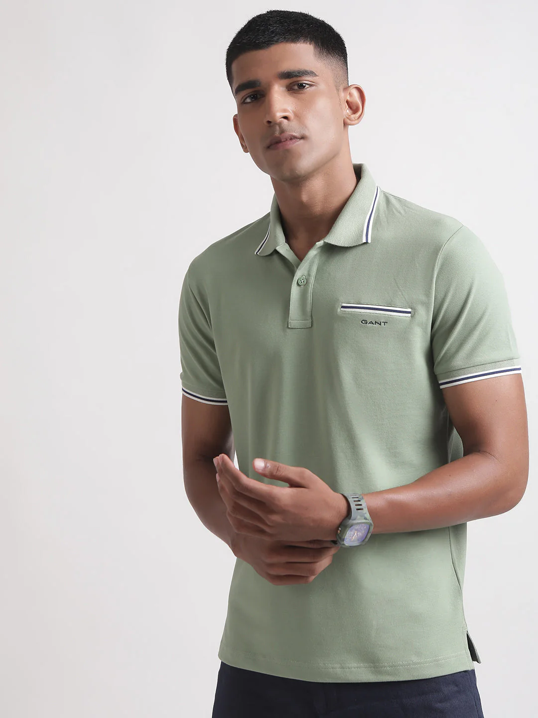 Gant Green Regular Fit Polo Tshirt
