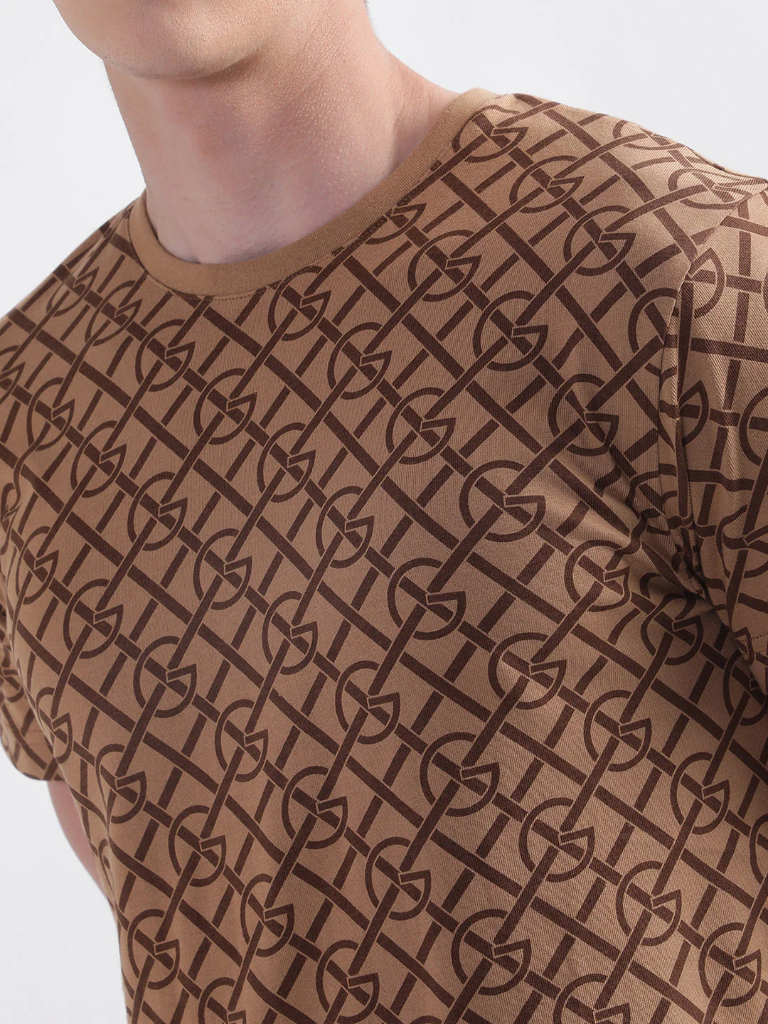Gant Brown Logo Regular Fit Tshirt - Image 5