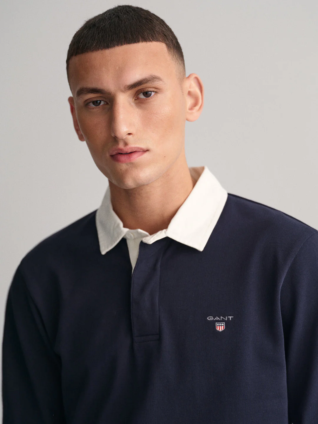 Gant Blue Regular Fit Polo Tshirt - Image 3