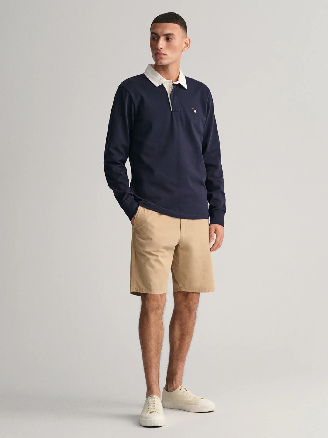 Gant Blue Regular Fit Polo Tshirt - Image 4