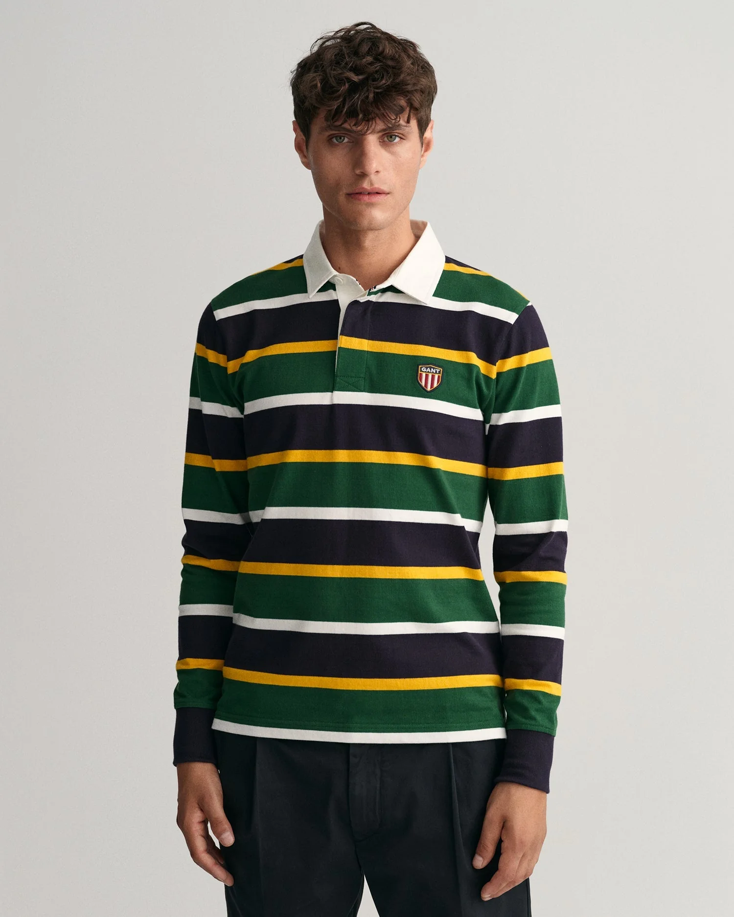 Gant Multi Striped Regular Fit Polo Tshirt