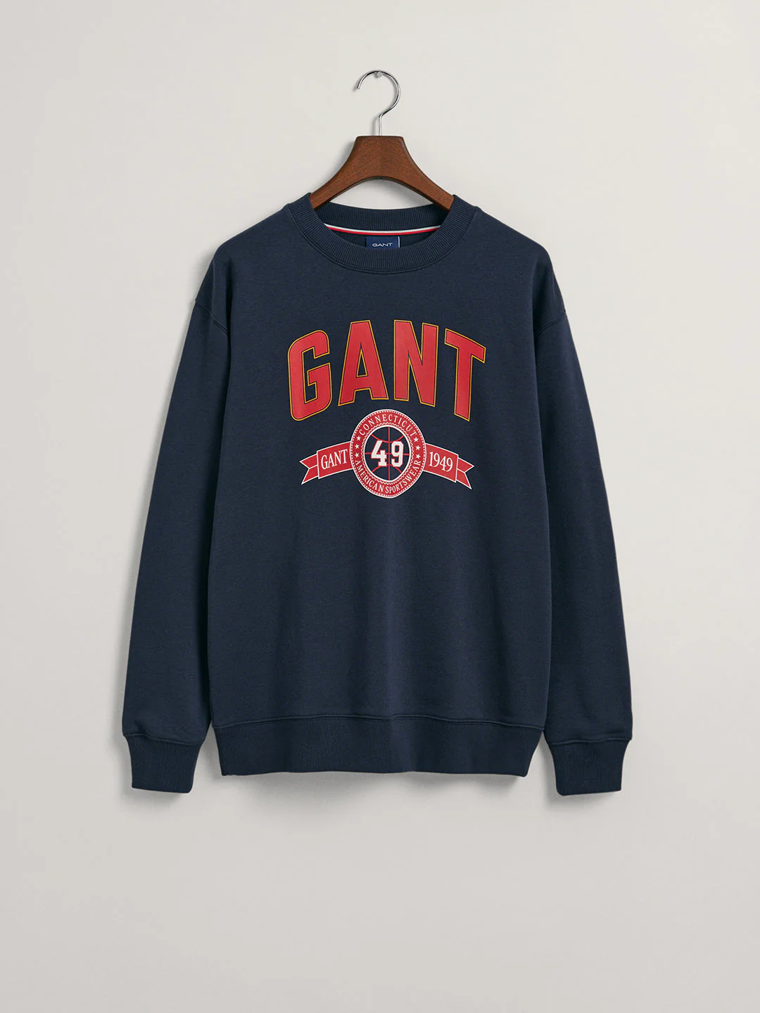 Gant Men Printed Cotton Sweatshirt - Image 5