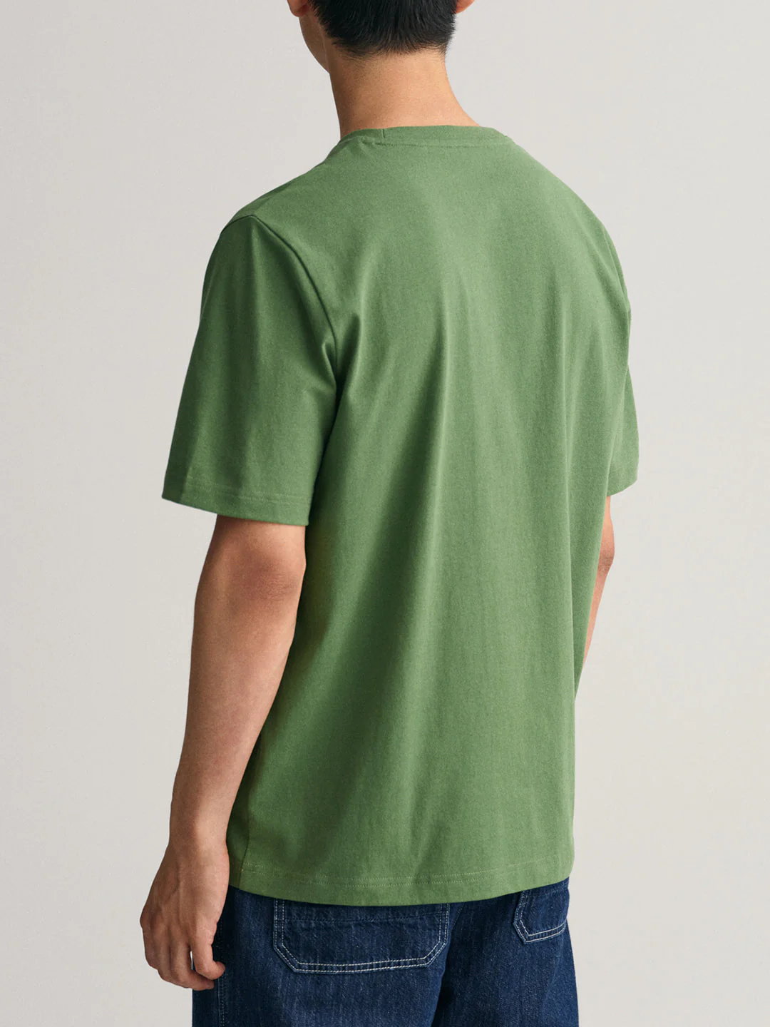 Gant Green Printed Regular Fit Tshirt - Image 4